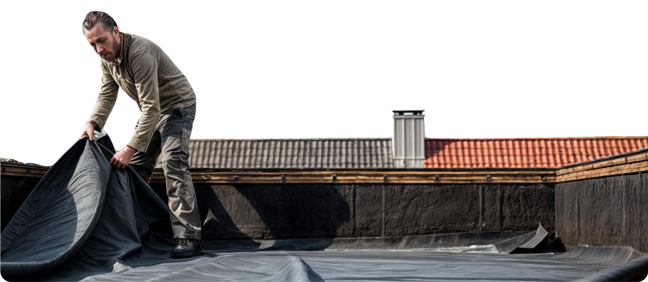 Nur ein erfahrener Gutachter erkennt schon kleinste Schäden an Ihrem Flachdach. Die Experten von IB-Rief prüfen Ihr Dach zuverlässig.